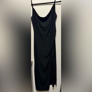 Elegant Black Slip Dress